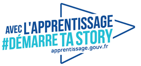 Logo de l'apprentissage #démarretastory