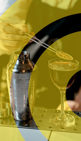 Visuel illustrant une formation en barman
