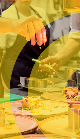Visuel illustrant une formation en cuisine