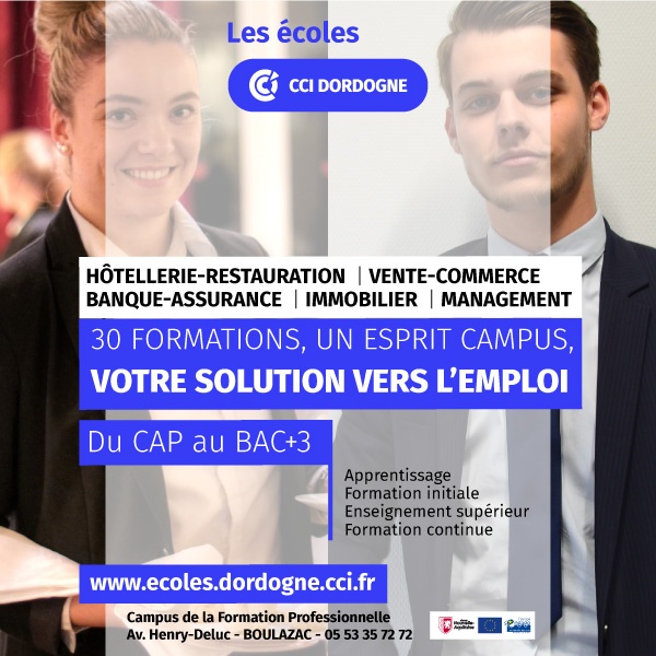 photo Ecoles cci dordogne, votre solution vers l'emploi