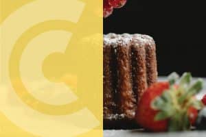 Visuel représentant la formation "Mention Complémentaire Cuisinier en Desserts de restaurant" des Écoles CCI Dordogne